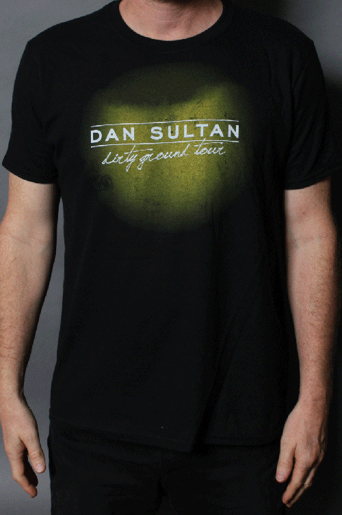Dirty Ground Black Tshirt by Dan Sultan