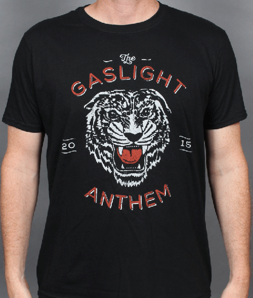 Tiger 2015 Tshirt by The Gaslight Anthem