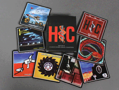 Coaster Set Of 8 Album Covers by Hunters & Collectors