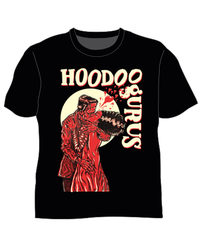 Frankenstein Black Tshirt by Hoodoo Gurus