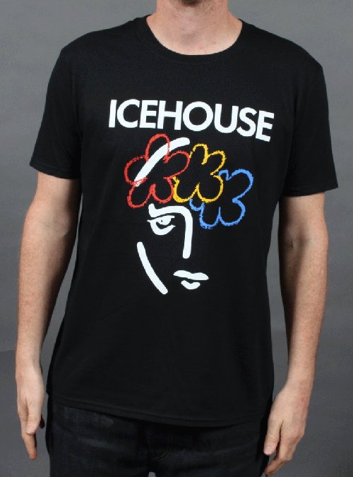 Face Black Tshirt by Icehouse