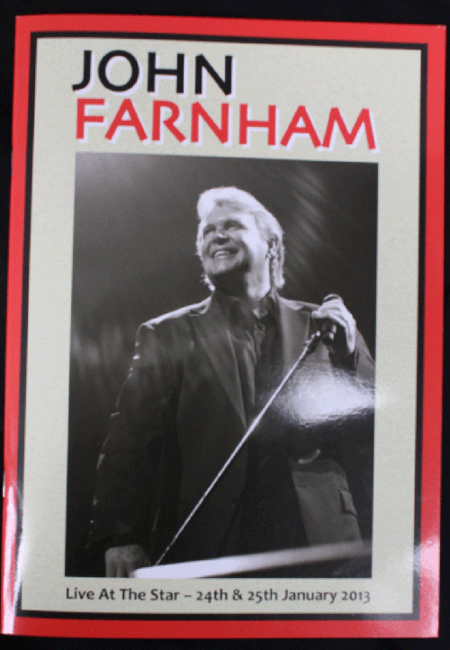 2013 The Star Concert Program by John Farnham