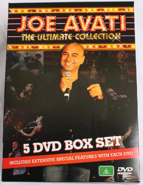 DVD Bundle Pack featuring 5 DVD's by Joe Avati