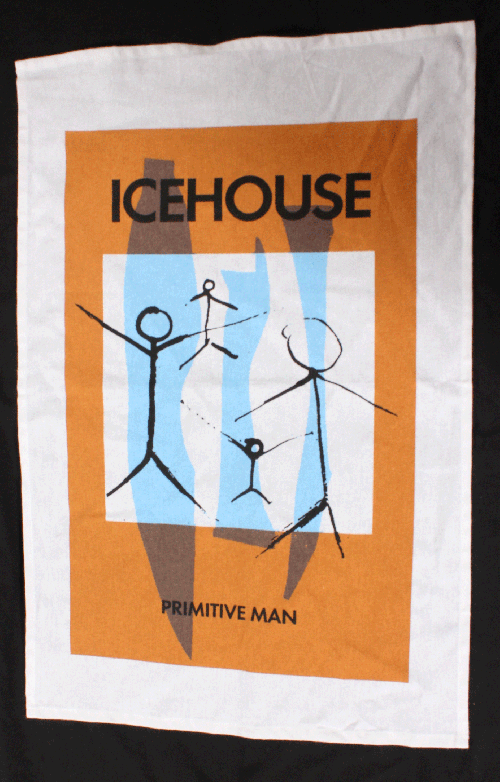 Primitive Man Tea Towel by Icehouse