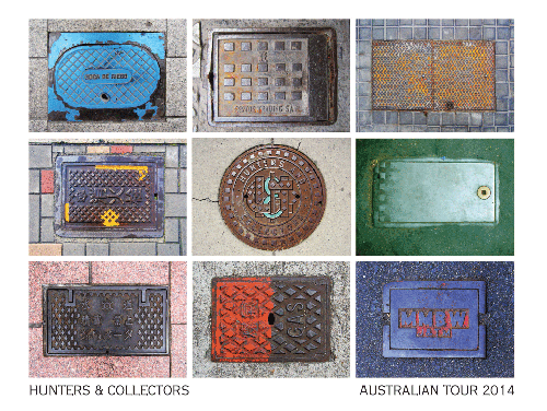 Poster Australian Tour 2014 by Hunters & Collectors