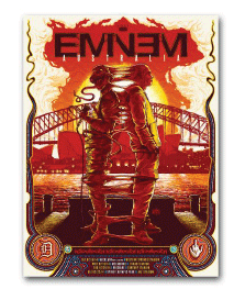 Poster Limited Edition Australian Tour (Sydney Poster) by Eminem