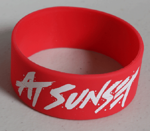 Wristband Red by At Sunset