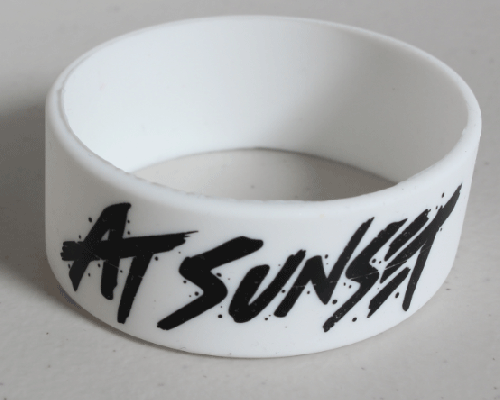 Wristband White by At Sunset