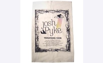 Variations Tour Tea Towel by Josh Pyke