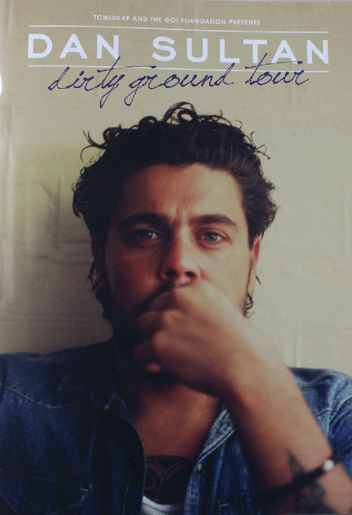 Dirty Ground Tour Program by Dan Sultan