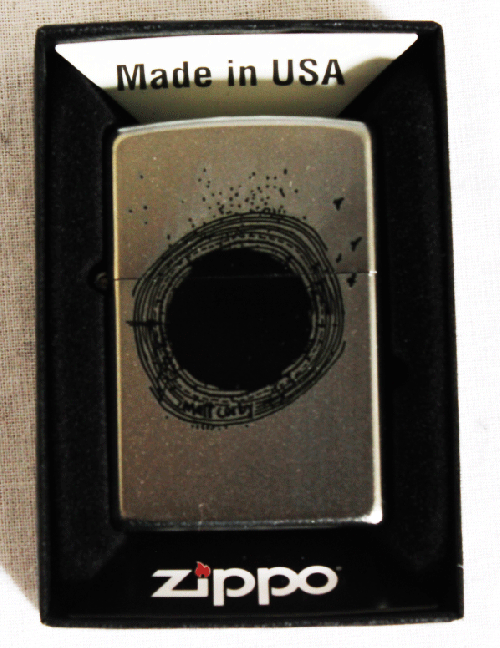 Engraved Circle Design Zippo Lighter - Limited Edition by Matt Corby