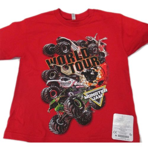 Monster Jam Series 2017 Red Youth Tee by Monster Jam