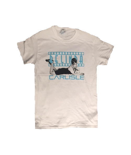 White Australian Tour Tshirt by Belinda Carlisle