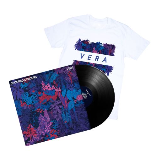 Vinyl (LP)+ Limited Edition White Vera Tshirt by Crooked Colours