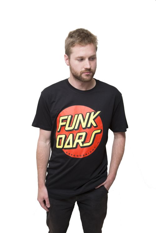 Santa Cruz Black Tshirt by Funkoars