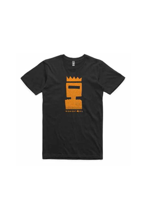 Ned Kelly Black Tshirt The Great Circle 2017 Tour by Midnight Oil