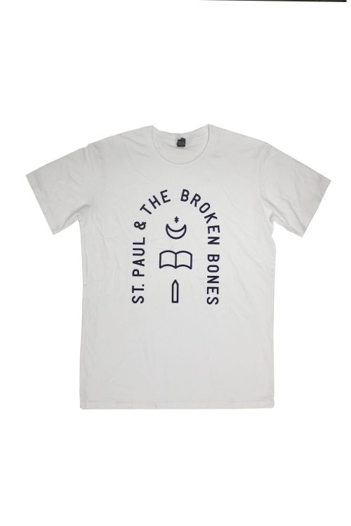 Icons White Tshirt by St. Paul & The Broken Bones