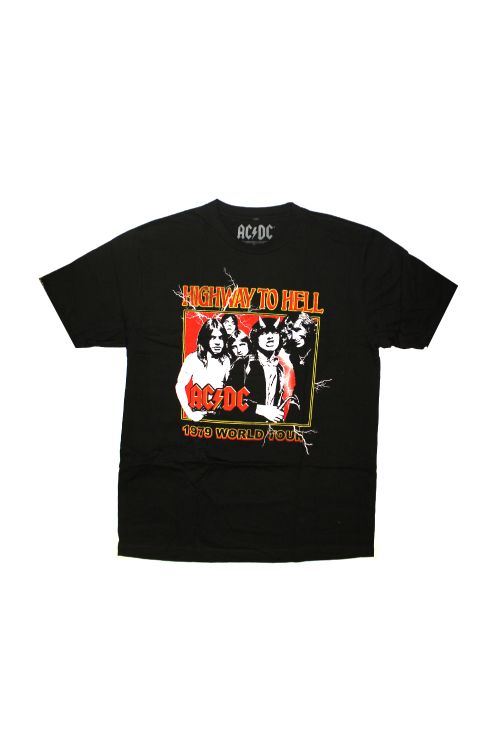 1979 Tour Black Tshirt by AC DC