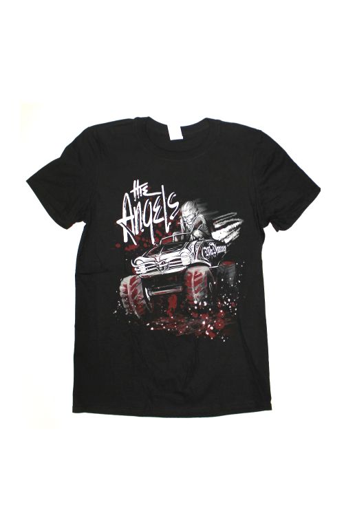 4 x 4 Tour 2017 Black Tshirt by The Angels