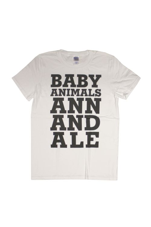 Annandale White Tshirt by Baby Animals