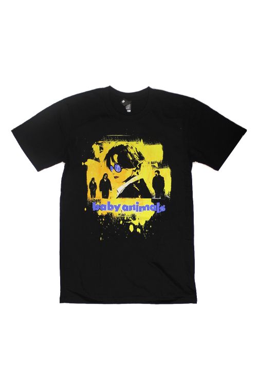 Album Cover Black Tshirt by Baby Animals