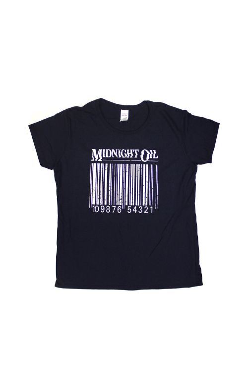 Barcode Navy Tshirt (Selina's Event) by Midnight Oil