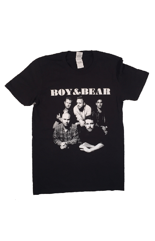 Limit Of Love Tour 2016 Black Tshirt by Boy & Bear