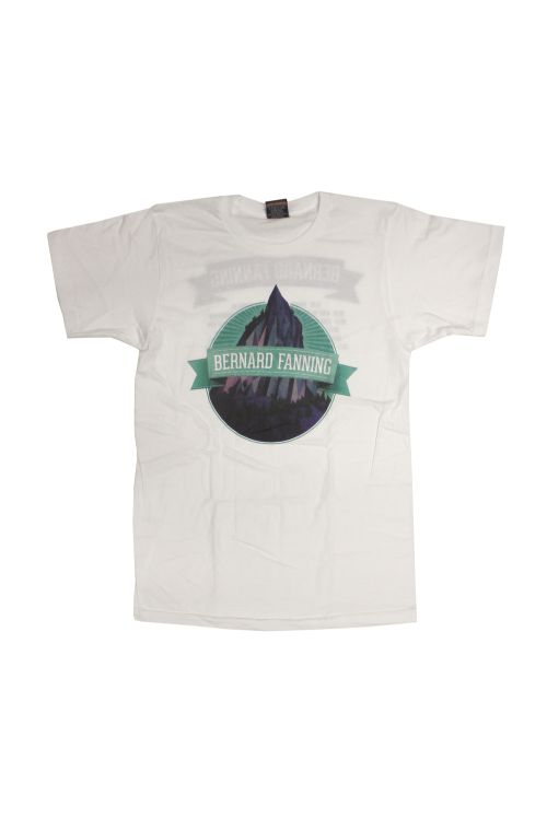 A Day On The Green White Mens Tshirt by Bernard Fanning