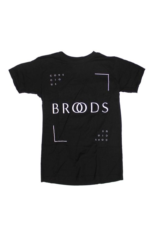 Conscious Black Tshirt by Broods