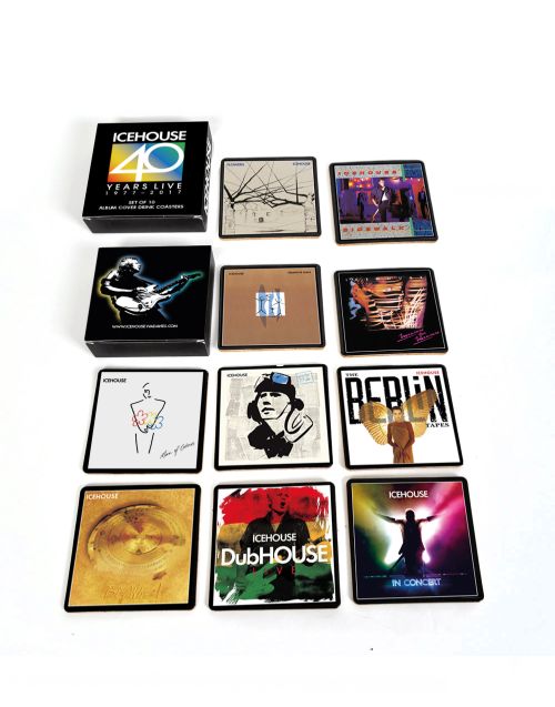 Coaster Set 40 Years Live by Icehouse