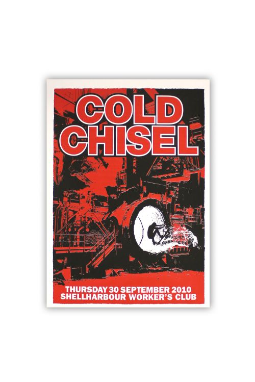 Shellharbour Worked Club Lithograph (Limited) by Cold Chisel