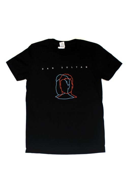 Heads Black Tshirt by Dan Sultan