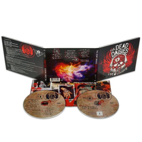 ‘LIVE AND LOUDER’ CD + DVD Digipak by The Dead Daisies