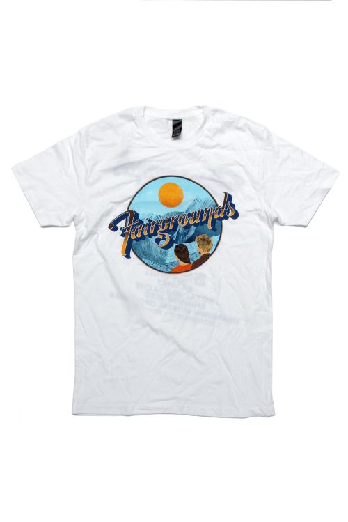Circle Logo Event 2015 White Tshirt by Fairgrounds