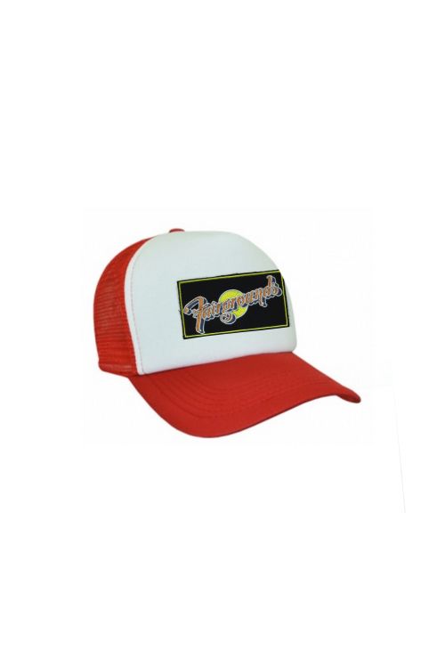 Kids Red/White Trucker Hat by Fairgrounds