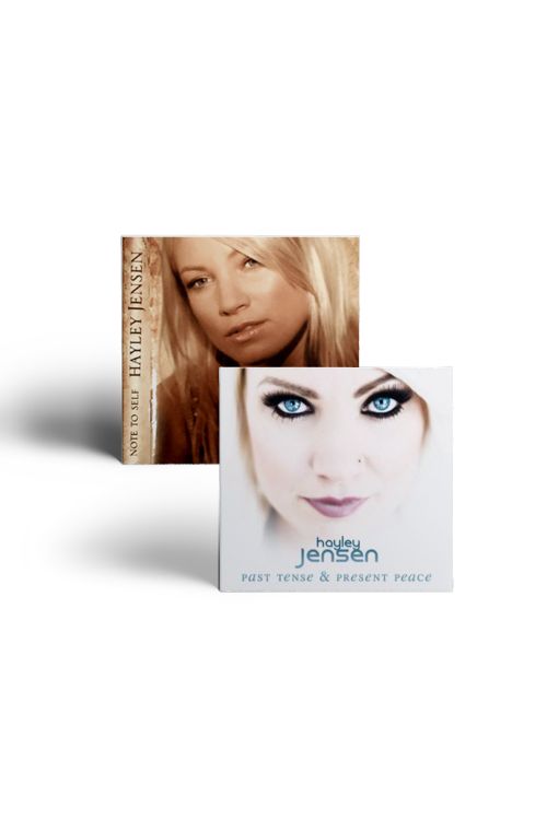 'Past Tense & Present Peace' + 'Note To Self' by Hayley Jensen