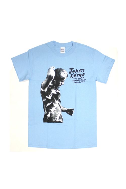 Anniversary Baby Blue Tshirt by James Reyne