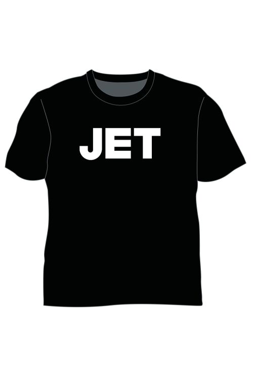 Classic Logo Black Tshirt by Jet
