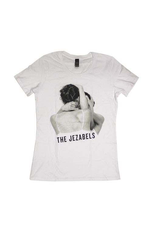 Kiss White Tshirt by The Jezabels