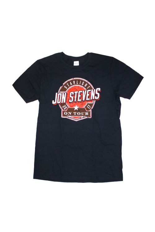 Retro Navy Tee by Jon Stevens