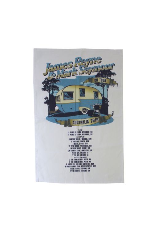 Caravan Tea Towel by James Reyne