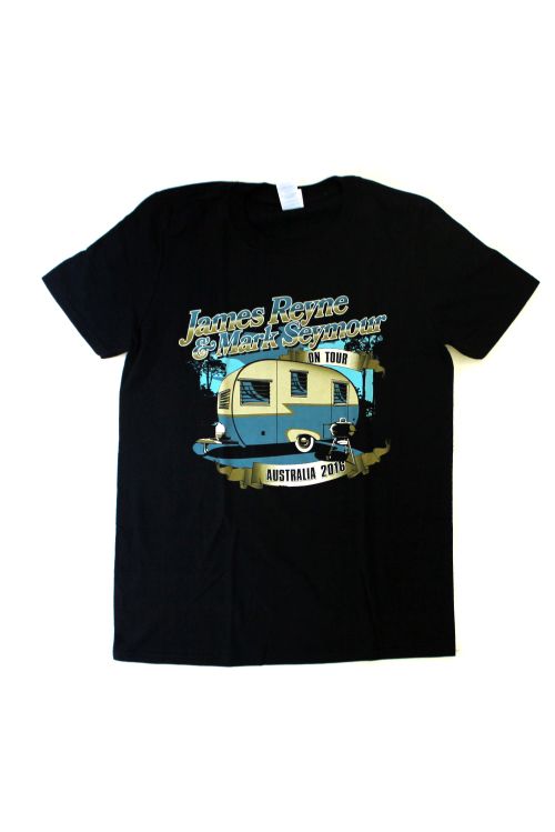 James Reyne/Mark Seymour Caravan Black Tour 2016 Tshirt by James Reyne