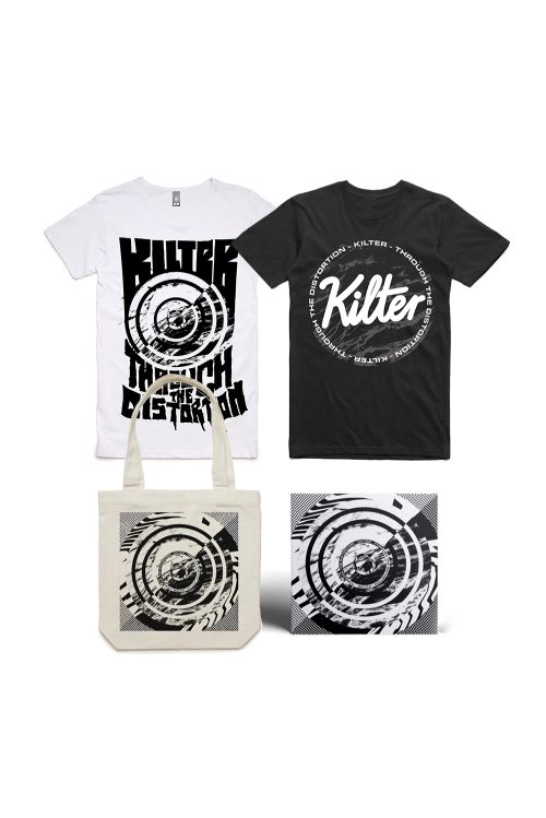 Signed CD, Tshirt & Tote Bundle (includes BONUS digital download) by Kilter