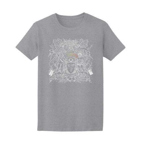 SPECIAL EDITION MARGARET COURT GREY MARLE T-SHIRT by Sigur Rós