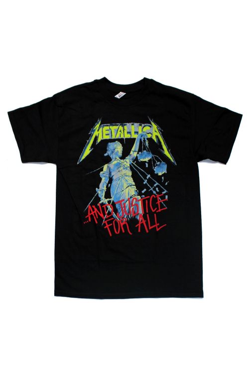 Justice For All Black Tshirt by Metallica