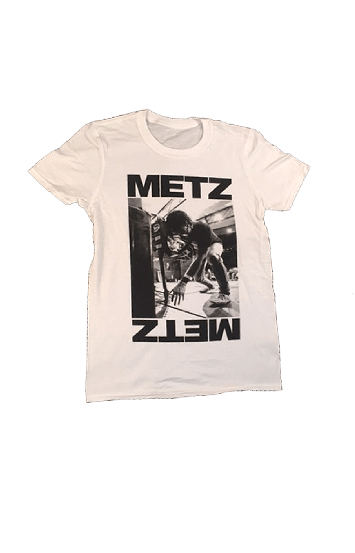 Live White Tshirt by Metz