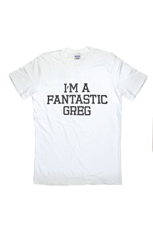 Fantastic Greg White Tshirt by Montaigne