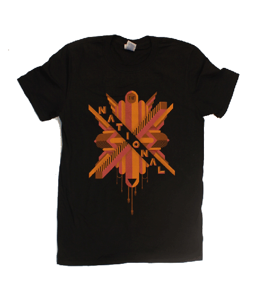 Deco Dateback Black Tshirt by The National