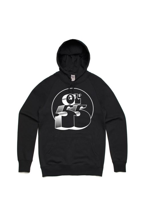 Classic Logo Black Hoody by Ol' 55