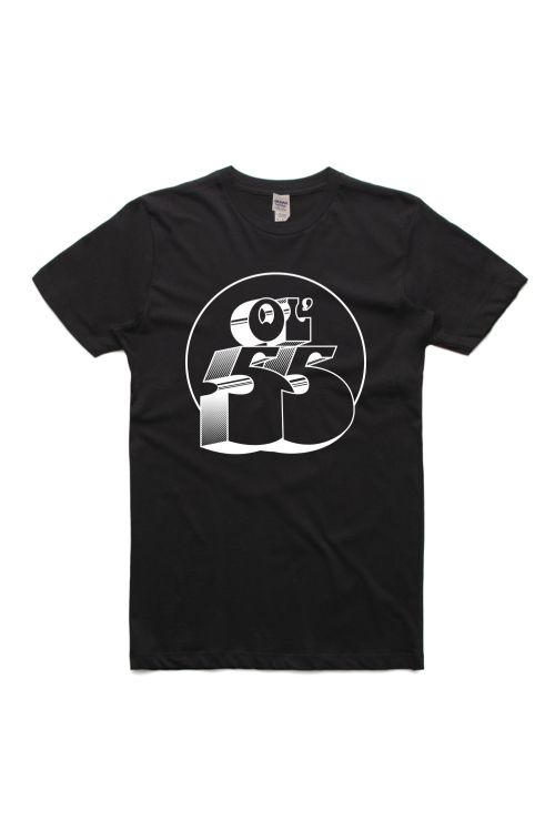 Logo Black Tshirt by Ol' 55